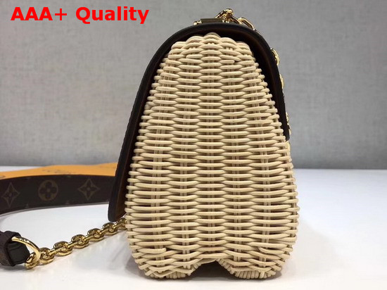 Louis Vuitton Twist PM Monogram Canvas and Wicker M44296 Replica