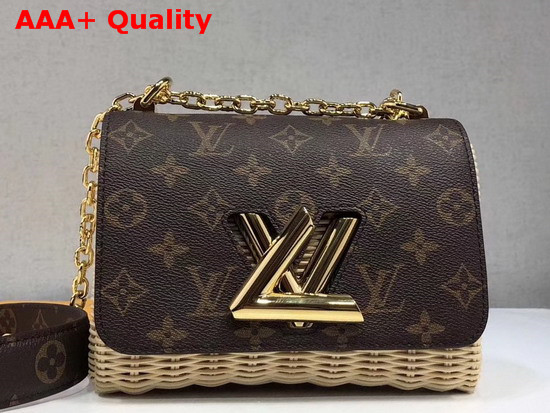 Louis Vuitton Twist PM Monogram Canvas and Wicker M44296 Replica