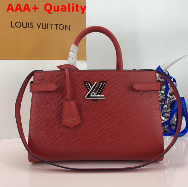 Louis Vuitton Twist Tote Epi Coquelicot M54811 Replica