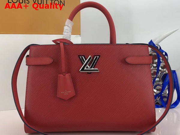 Louis Vuitton Twist Tote Epi Coquelicot M54811 Replica