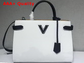 Louis Vuitton Twist Tote in White Epi Leather Replica