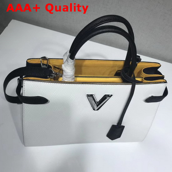 Louis Vuitton Twist Tote in White Epi Leather Replica