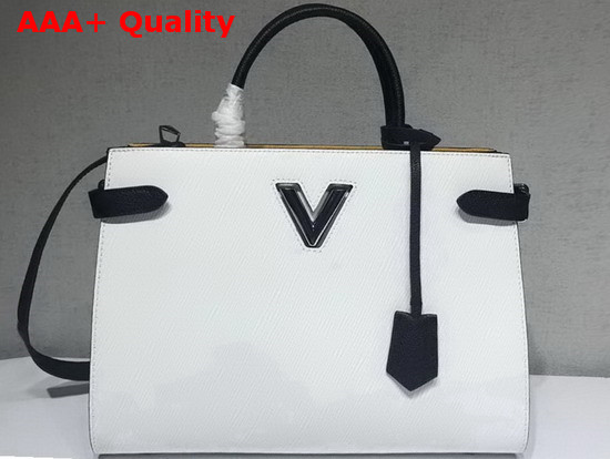 Louis Vuitton Twist Tote in White Epi Leather Replica