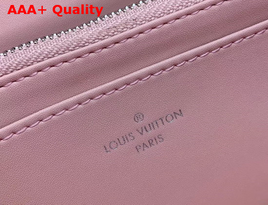 Louis Vuitton Twist Wallet Pink White Navy Blue Cowhide Leather Replica