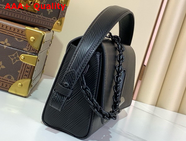 Louis Vuitton Twist West Bag in All Black Matte Epi Grained Leather M25336 Replica