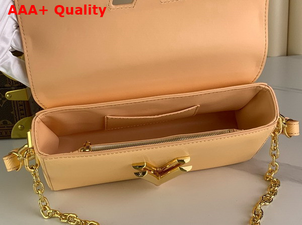 Louis Vuitton Twist West Handbag in Beige Epi Leather Replica