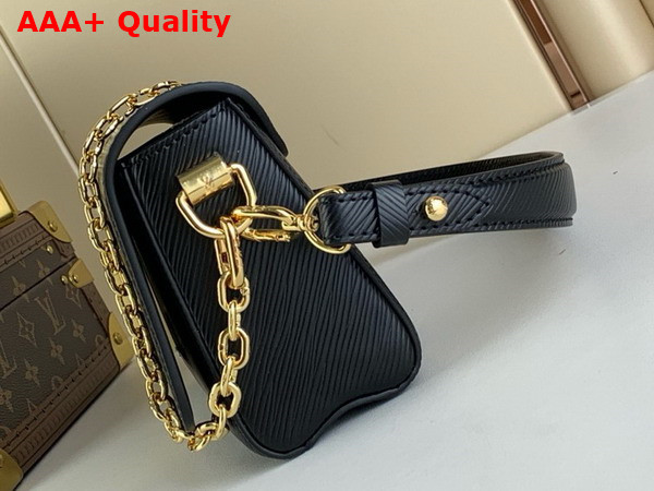 Louis Vuitton Twist West Handbag in Black Epi Leather M24549 Replica