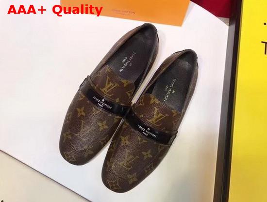 Louis Vuitton Upper Case Loafer Patent Monogram Canvas 1A3MKJ Replica