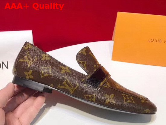 Louis Vuitton Upper Case Loafer Patent Monogram Canvas 1A3MKJ Replica