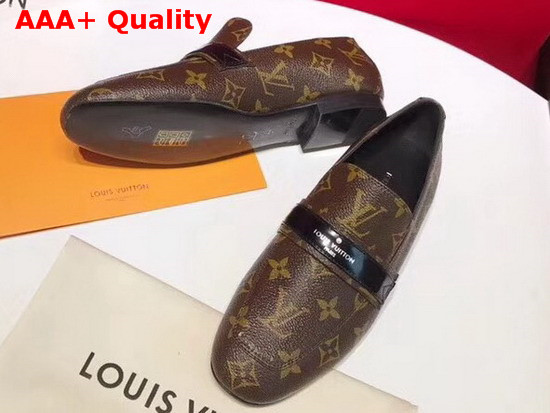 Louis Vuitton Upper Case Loafer Patent Monogram Canvas 1A3MKJ Replica