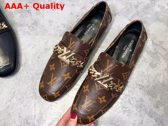 Louis Vuitton Upper Case Loafer Patent Monogram Canvas 1A4XD2 Replica