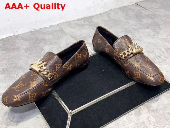 Louis Vuitton Upper Case Loafer Patent Monogram Canvas 1A4XD2 Replica