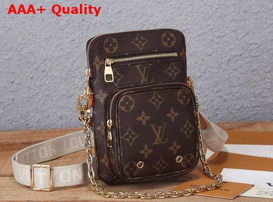 Louis Vuitton Utility Phone Sleeve in Monogram Canvas M80746 Replica