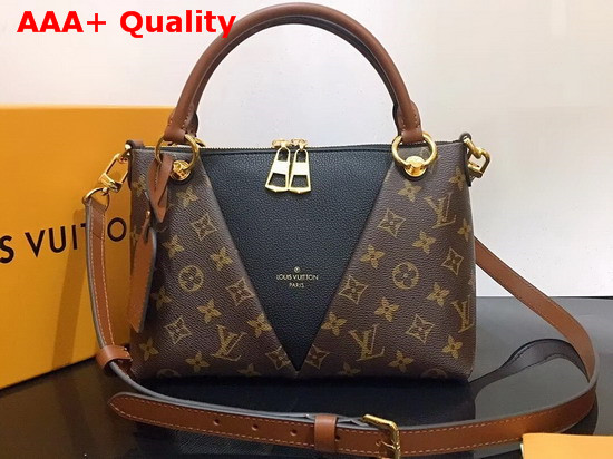 Louis Vuitton V Tote BB Monogram Black M43976 Replica