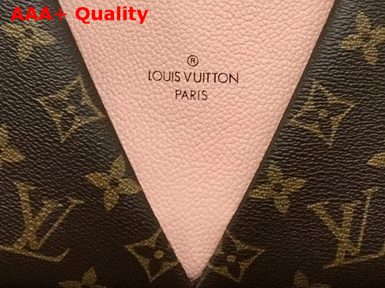 Louis Vuitton V Tote BB Monogram Rose Poudre Pink M43967 Replica