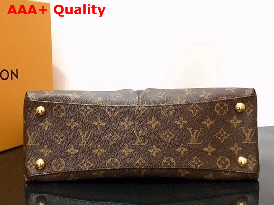 Louis Vuitton V Tote MM Monogram Black M43948 Replica