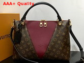 Louis Vuitton V Tote MM Monogram Bordeaux M43949 Replica