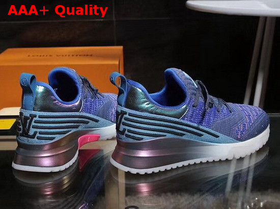 Louis Vuitton VNR Sneaker Blue Knit and Tape 1A3UIF Replica