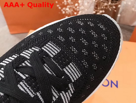 Louis Vuitton VNR Sneaker in Black Damier Knit Replica