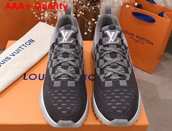 Louis Vuitton VNR Sneaker in Damier Graphite Knit Replica