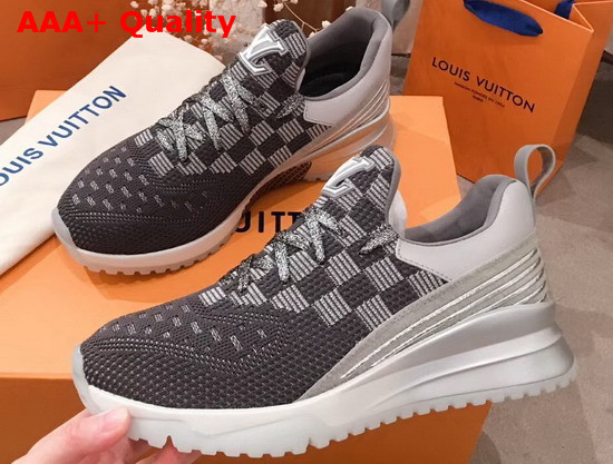 Louis Vuitton VNR Sneaker in Damier Graphite Knit Replica