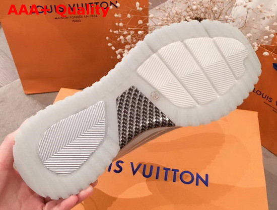 Louis Vuitton VNR Sneaker in Damier Graphite Knit Replica