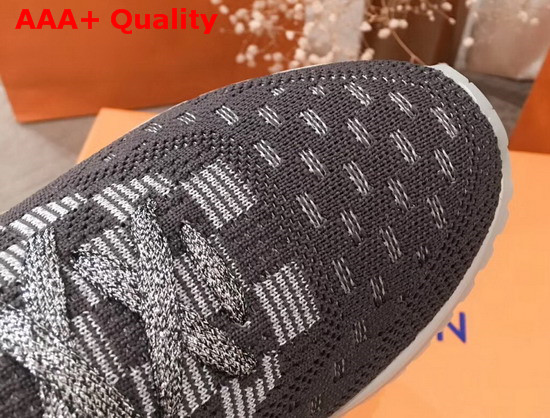 Louis Vuitton VNR Sneaker in Damier Graphite Knit Replica