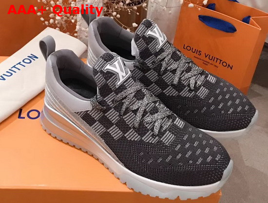 Louis Vuitton VNR Sneaker in Damier Graphite Knit Replica