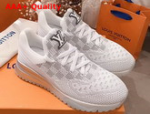 Louis Vuitton VNR Sneaker in White Damier Knit Replica