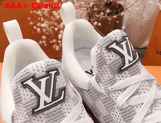 Louis Vuitton VNR Sneaker in White Damier Knit Replica