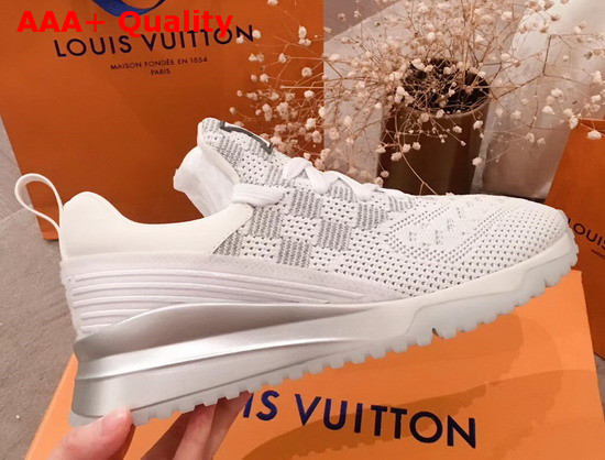 Louis Vuitton VNR Sneaker in White Damier Knit Replica