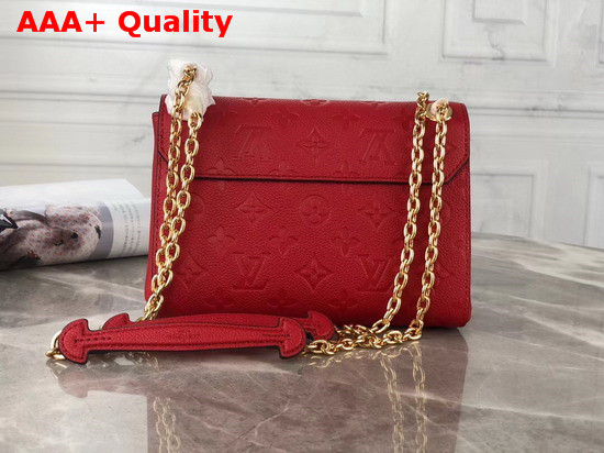 Louis Vuitton Vavin BB Scarlet Monogram Empreinte Leather M44554 Replica