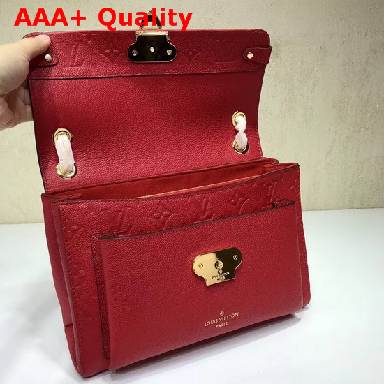 Louis Vuitton Vavin PM Monogram Empreinte Scarlet Red M43936 Replica