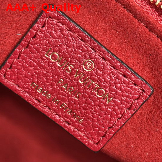 Louis Vuitton Vavin PM Monogram Empreinte Scarlet Red M43936 Replica