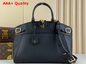 Louis Vuitton Vendome MM Handbag in Black Taurillon Leather M22914 Replica