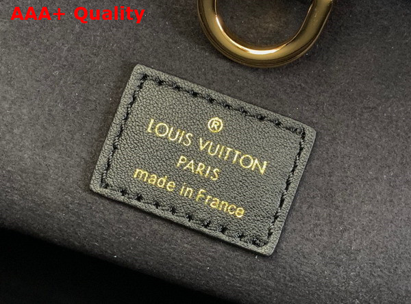 Louis Vuitton Vendome MM Handbag in Black Taurillon Leather M22914 Replica