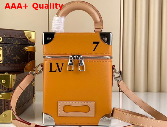 Louis Vuitton Vertical Box Trunk Safran M59666 Replica