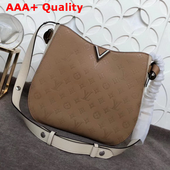 Louis Vuitton Very Hobo Sesame Cream Replica