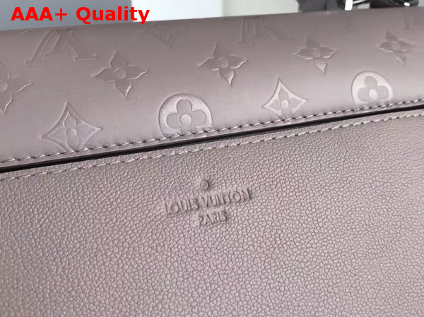 Louis Vuitton Very One Handle Light Grey Cuir Plume and Cuir Ecume Cowhide Leathers Exterior Replica