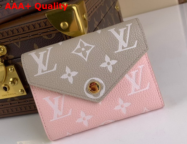 Louis Vuitton Victorine Wallet in Beige Monogram Empreinte Leather M81289 Replica