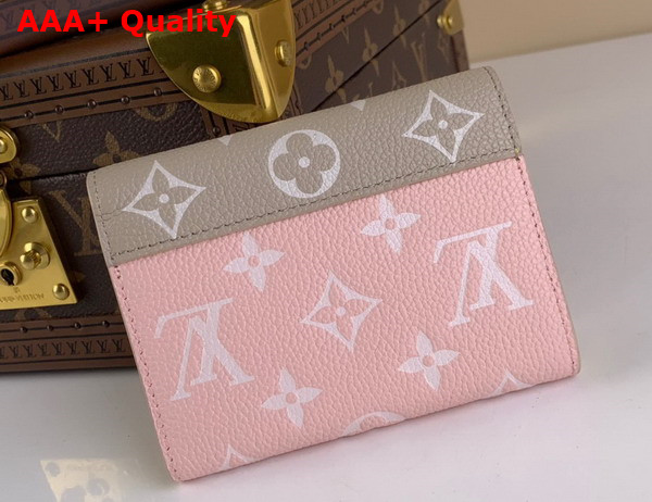 Louis Vuitton Victorine Wallet in Beige Monogram Empreinte Leather M81289 Replica