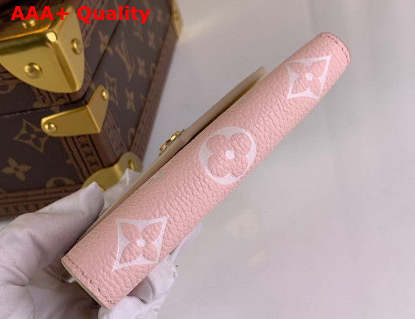 Louis Vuitton Victorine Wallet in Beige Monogram Empreinte Leather M81289 Replica