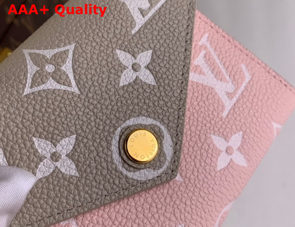 Louis Vuitton Victorine Wallet in Beige Monogram Empreinte Leather M81289 Replica