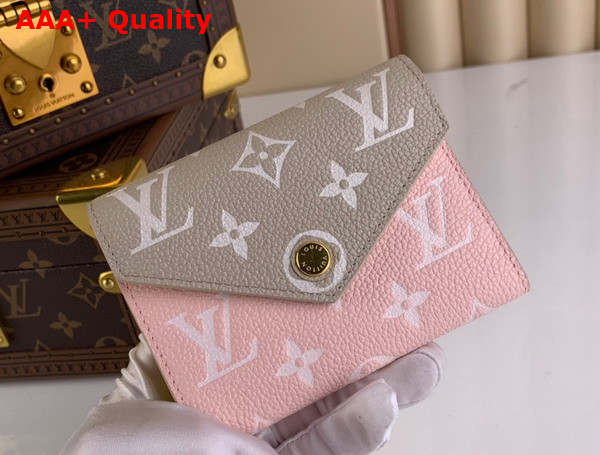 Louis Vuitton Victorine Wallet in Beige Monogram Empreinte Leather M81289 Replica