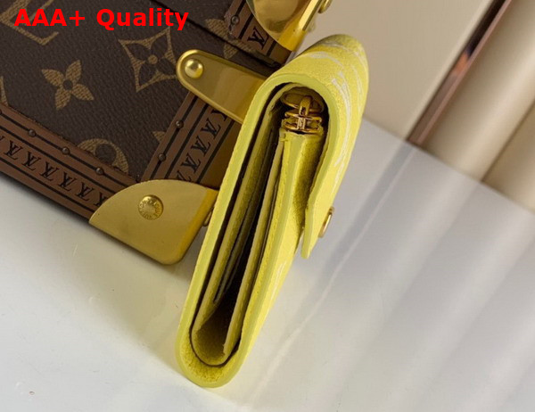 Louis Vuitton Victorine Wallet in Lemon Curd Yellow Monogram Empreinte Leather M81428 Replica