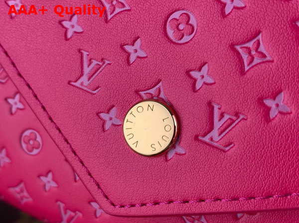 Louis Vuitton Victorine Wallet in Pink Monogram Embossed Calf Leather M82234 Replica