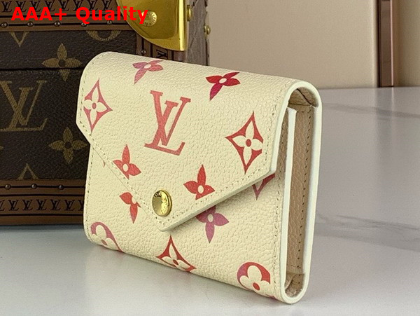 Louis Vuitton Victorine Wallet in Sunrise Aquarelle Monogram Empreinte Leather M83507 Replica