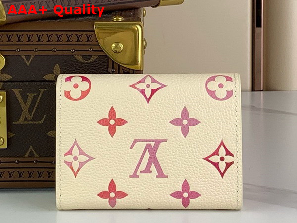 Louis Vuitton Victorine Wallet in Sunrise Aquarelle Monogram Empreinte Leather M83507 Replica