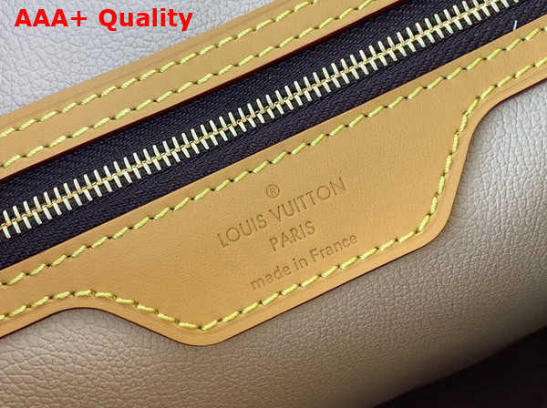 Louis Vuitton Vintage Backpack in Monogram Canvas and Natural Cowhide Leather Replica