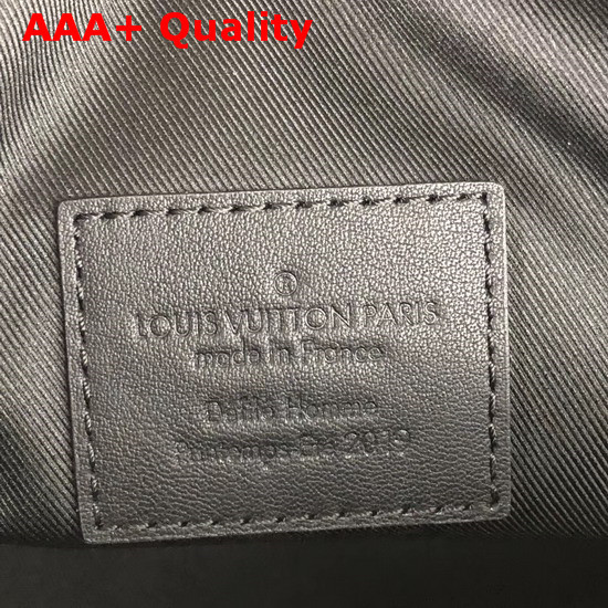 Louis Vuitton Virgil Abloh Box Bag in Black Monogram Empreinte Leather Replica